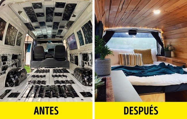 14 onibus e vans antigos que foram transformados em confortaveis