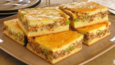 Torta de Carne moída com Creme de Leite – Muito fácil de fazer e fica uma delícia