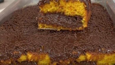 Bolo de Cenoura recheado com brigadeiro: Receita fácil, deliciosa e pratica!