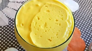 Mousse de Manga com a fruta: Sobremesa saudável e deliciosa!