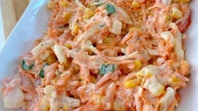 Salada de cenoura cremosa: Receitinha fácil!