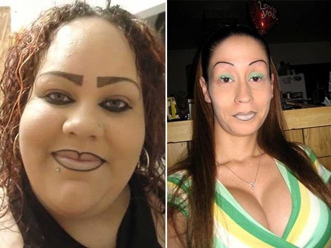 30 Mulheres que não fazem ideia de como as sobrancelhas devem ser