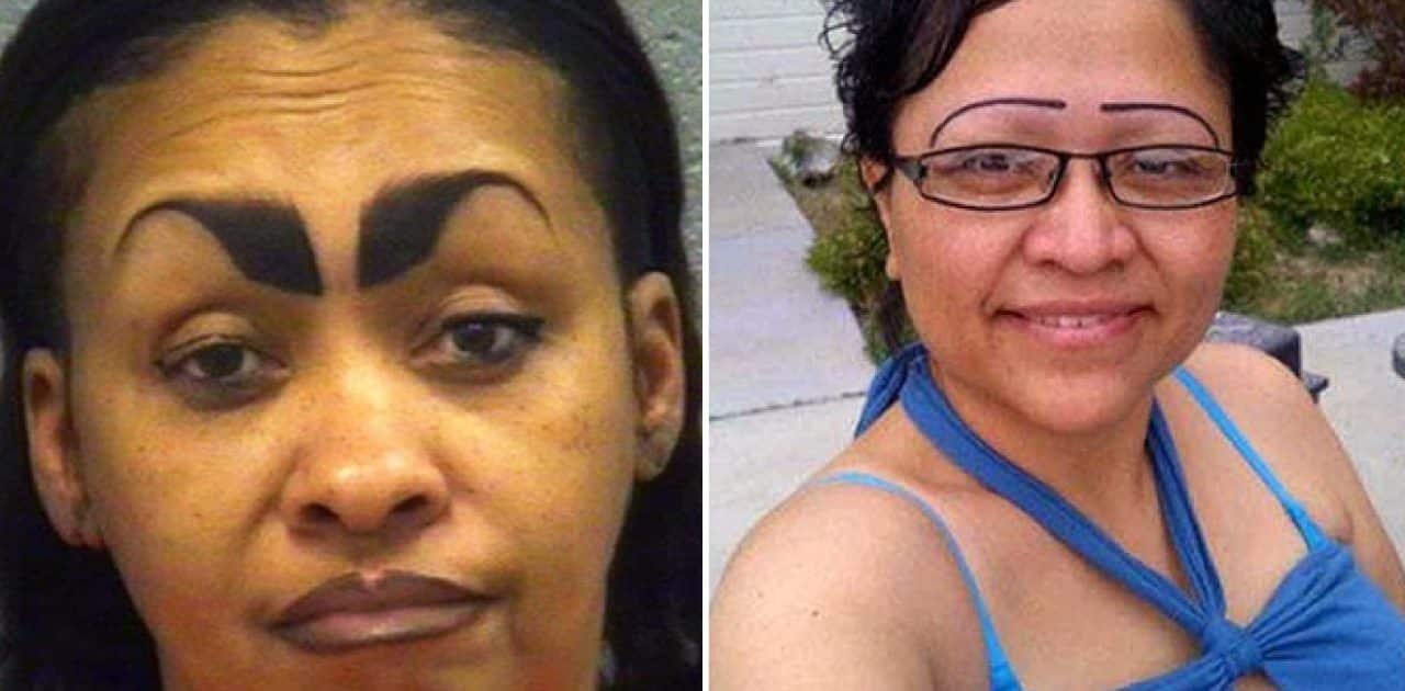30 Mulheres que não fazem ideia de como as sobrancelhas devem ser