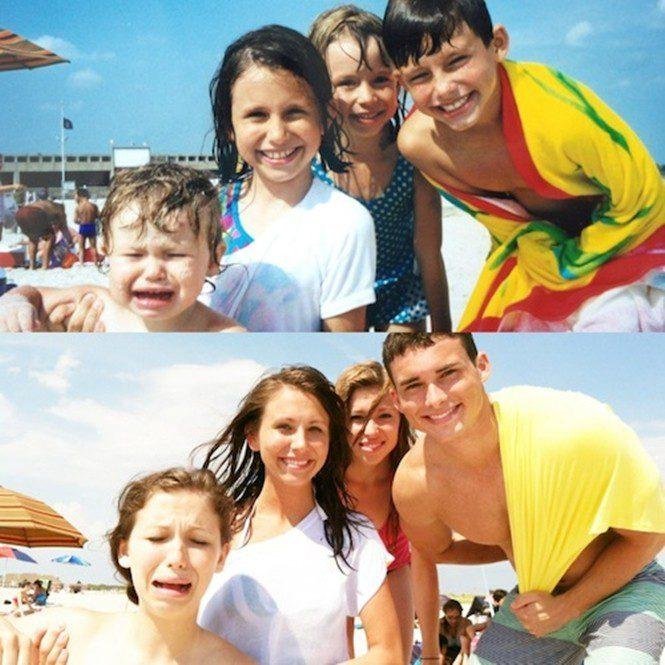 20 recriações de fotos de família que são incrivelmente divertidas
