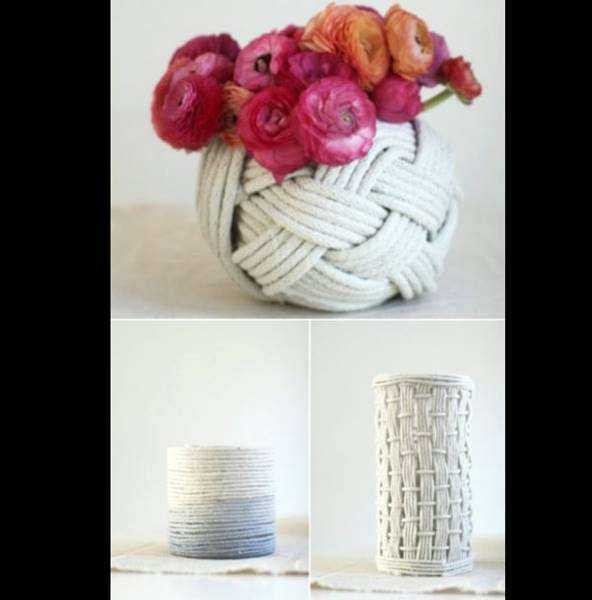23 Ideias de Artesanato Feito com Corda
