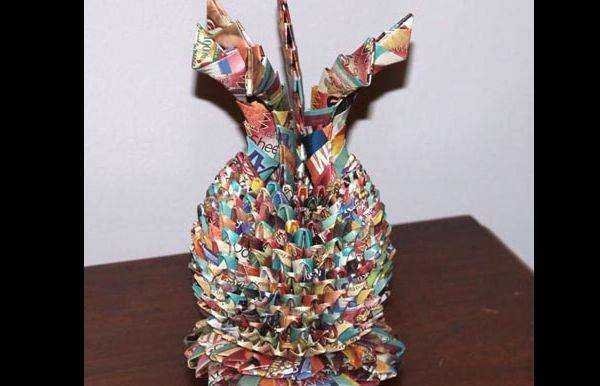 28 Ideias de Artesanato com Folhas de Revista