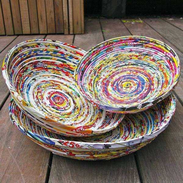 28 Ideias de Artesanato com Folhas de Revista