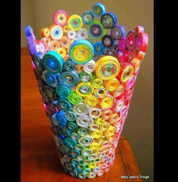 28 Ideias de Artesanato com Folhas de Revista