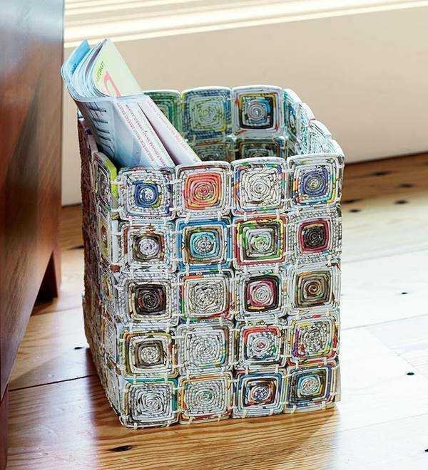 28 Ideias de Artesanato com Folhas de Revista