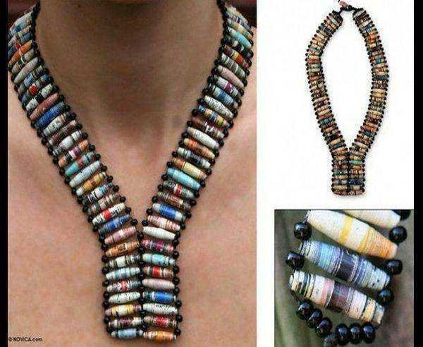 28 Ideias de Artesanato com Folhas de Revista