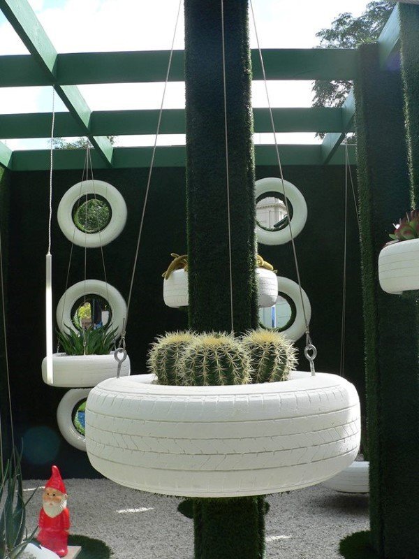 reciclagem-para-jardim-com-pneus