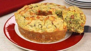 Receita de Bolo Salgado de Fubá
