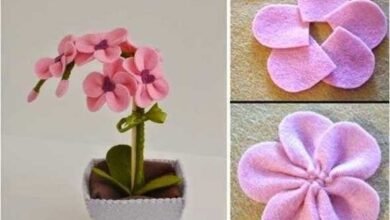 Ideias e dicas para fazer flores artesanais