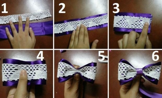 laço de fita roxo e branco laço de fita roxo e branco
