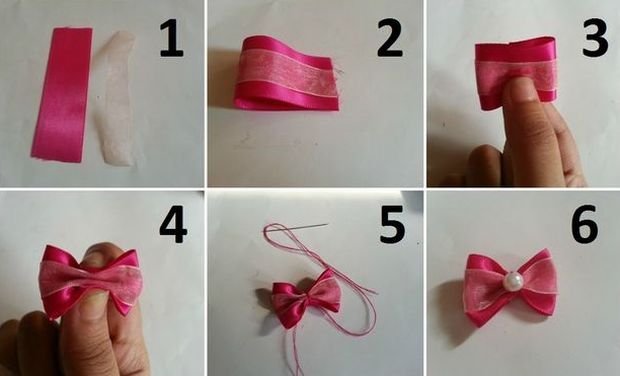 laço de fita com renda laço de fita com renda