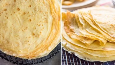 Massa de Crepe Receita Fácil