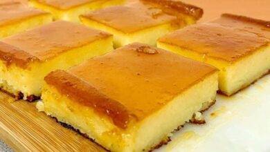 Bolo cremoso de Mandioca com leite condensado
