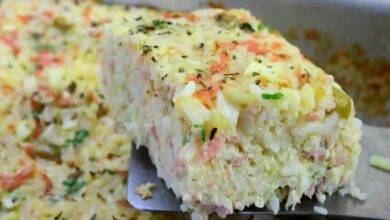 Lanche com Arroz amanhecido