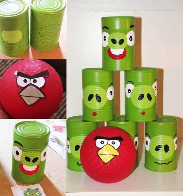 jogo de latas