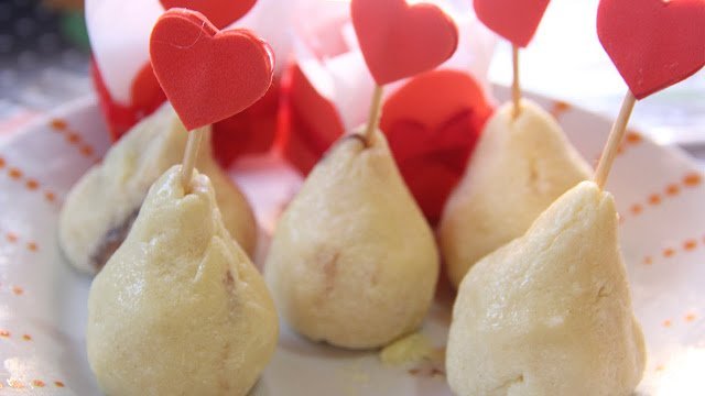 coxinha recheada de nutella