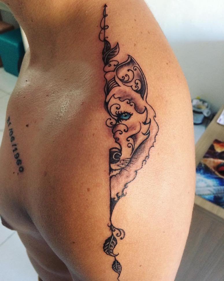 100 imagens de tatuagens femininas no ombro para te inspirar