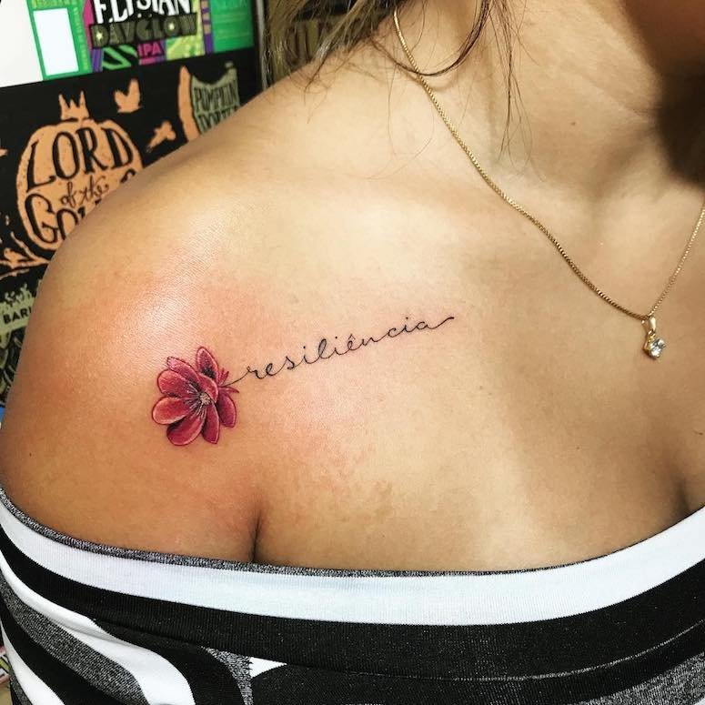 100 imagens de tatuagens femininas no ombro para te inspirar