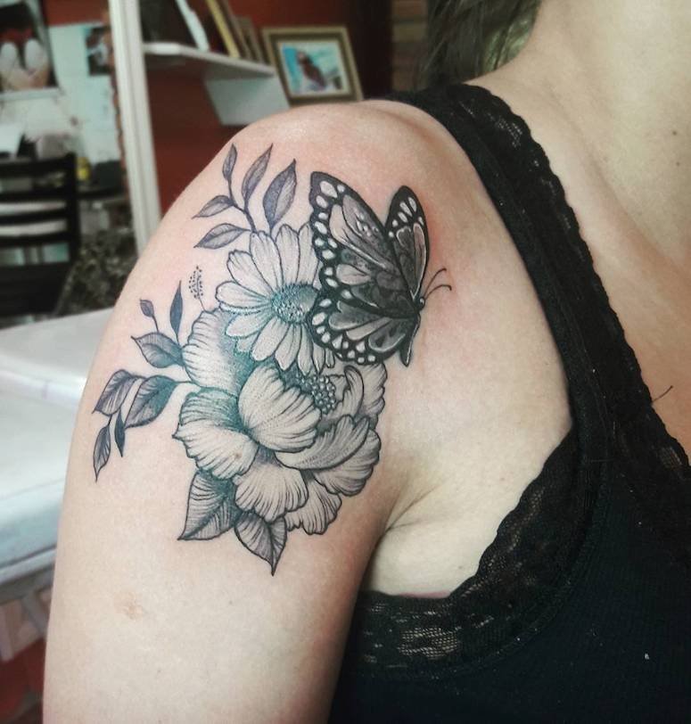100 imagens de tatuagens femininas no ombro para te inspirar