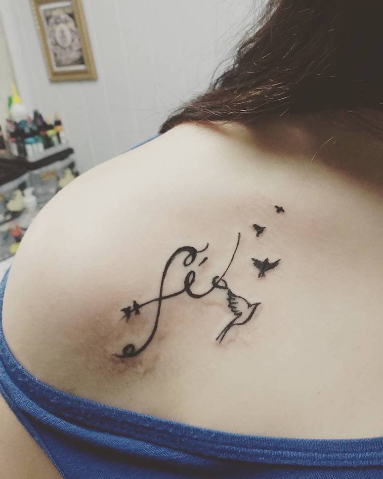 100 imagens de tatuagens femininas no ombro para te inspirar