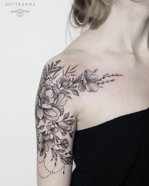 1749788275 234 Modelos de tatuagens de flores delicadas e femininas tatauagem flores 16
