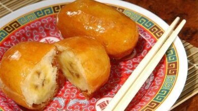 Receita de banana caramelada chinesa