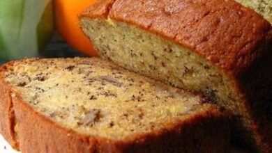 Pão de banana sem farinha, super saudável e saboroso d