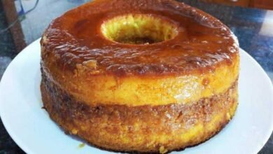 Receita de Bolo Pudim Cremoso