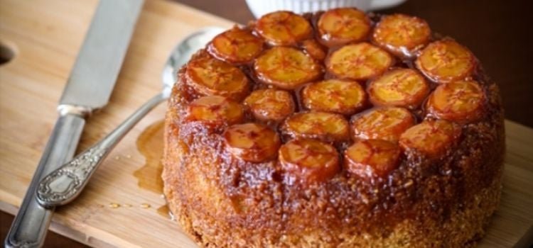 receita de torta de banana sem gluten e lactose