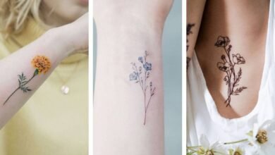 70 Tatuagem de flores para você se inspirar