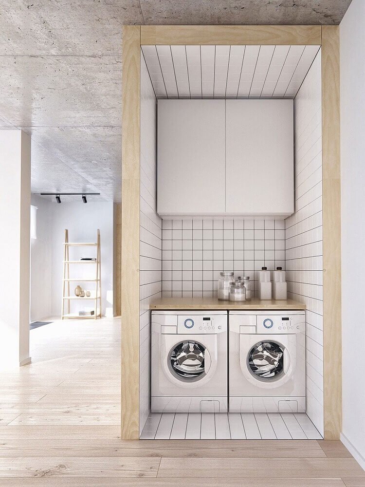 30 imagens para te inspirar a decorar a lavanderia!