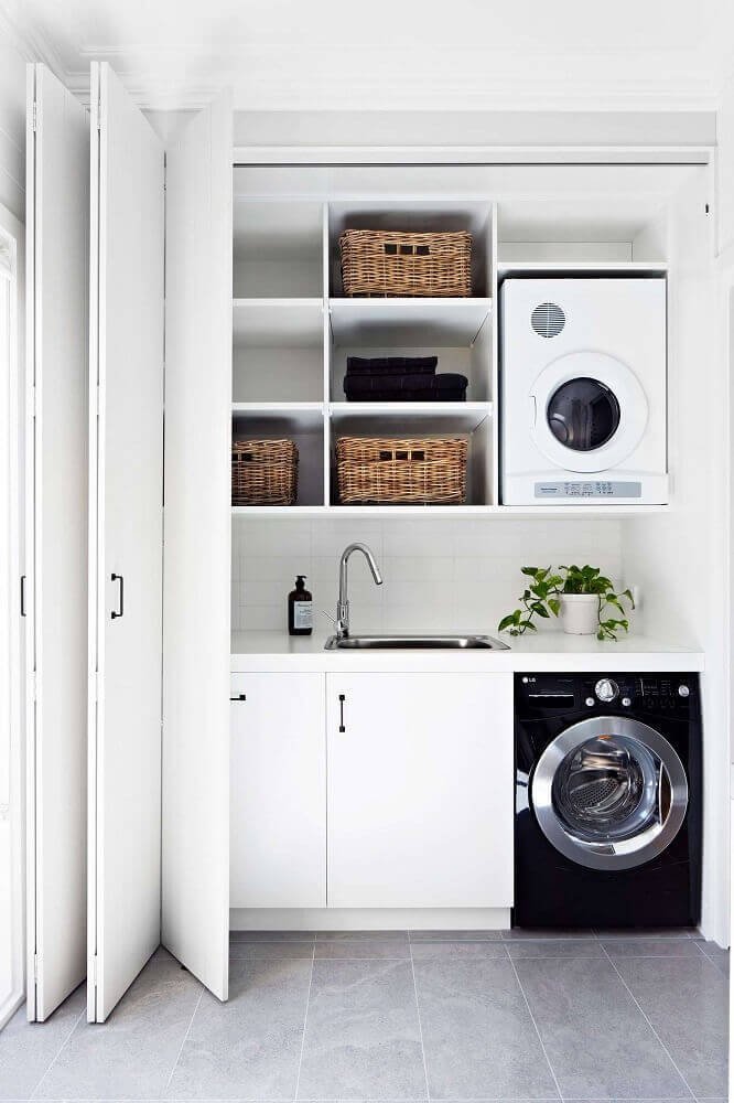 30 imagens para te inspirar a decorar a lavanderia!