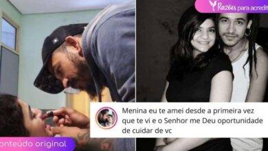 Tatuador que aprendeu maquiar esposa tetraplégica homenageia mulher que morreu. “Te amei desde a primeira vez que te vi”