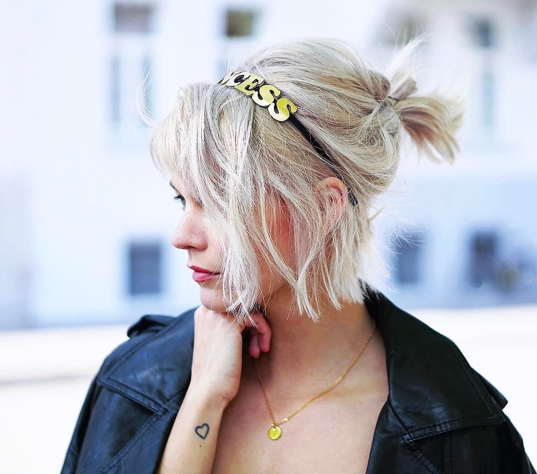 95 penteados para cabelo curto que você vai amar