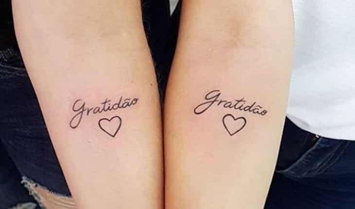 tatuagem de amizade