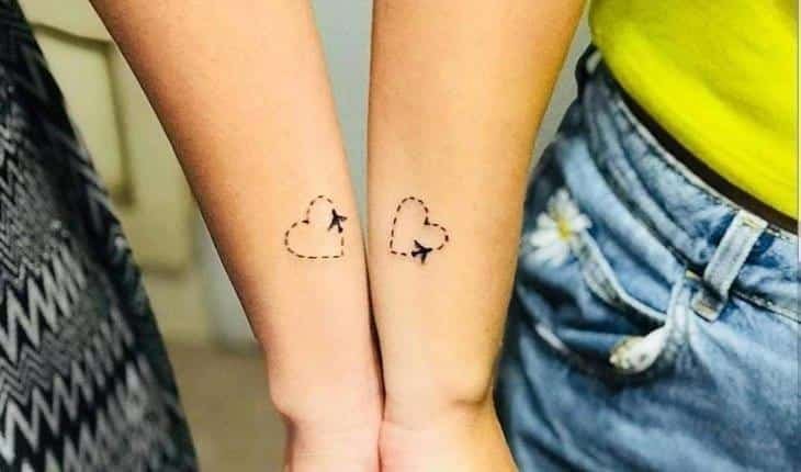 tatuagem de amizade
