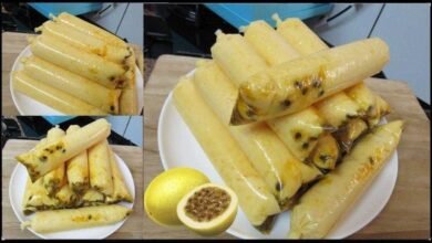 Receita de geladinho de maracujá