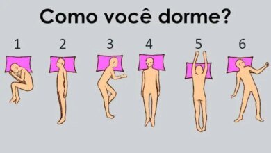 A posição que você dorme, diz muito a seu respeito!