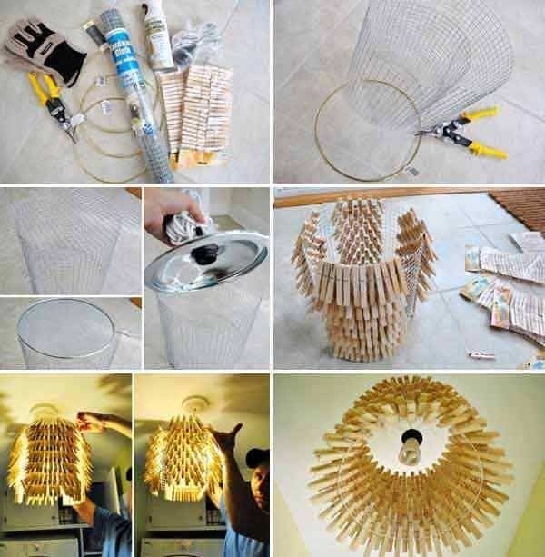 21 Ideias de Artesanato com Prendedor de Roupa