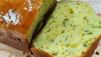 Pão de Cebola com fermento de bolo feito no liquidificador