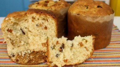 Receita de panetone caseiro