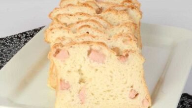 Pão com peito de peru sem glúten e sem lactose