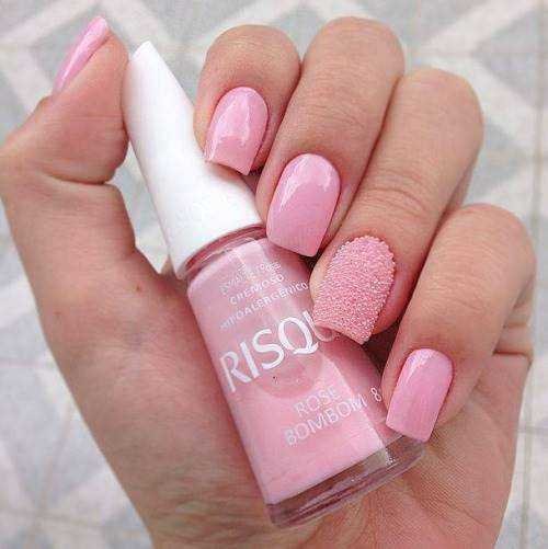80 fotos de Unhas Bonitas decoradas em cor de rosa