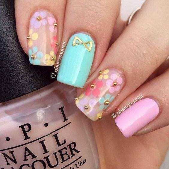 80 fotos de Unhas Bonitas decoradas em cor de rosa