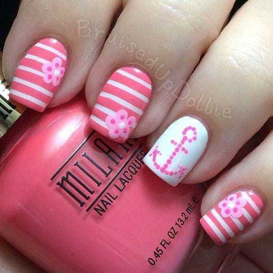 80 fotos de Unhas Bonitas decoradas em cor de rosa