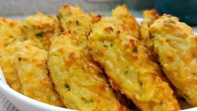 Receita de Bolinho de arroz assado com Creme de leite